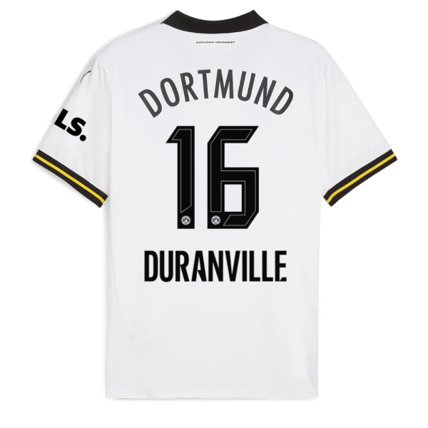 BVB Weiße Wiese third jersey 2425 – 16 Duranville Borussia Dortmund Collection | Official Merchandise