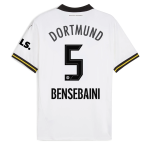 BVB Weiße Wiese third jersey 2425 – 5 Bensebaini Borussia Dortmund Collection | Official Merchandise