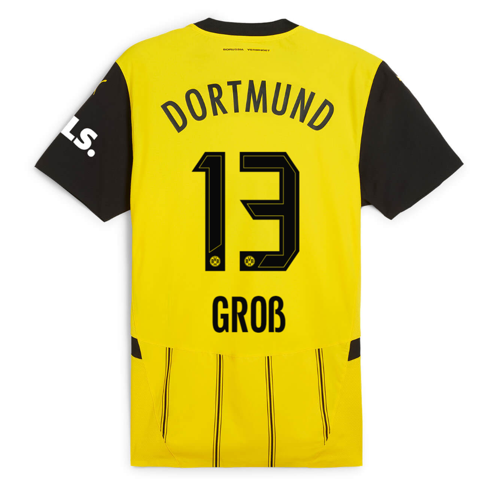 BVB home jersey 2425 for kids – 13 Groß Borussia Dortmund Collection | Official Merchandise