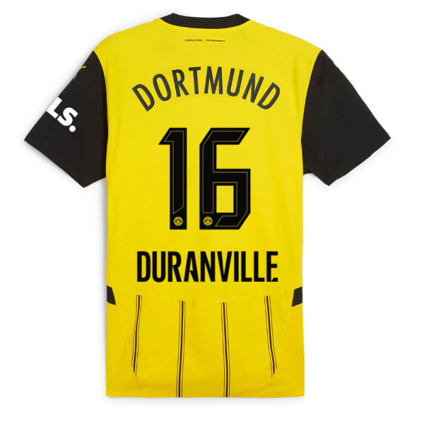 BVB home jersey 2425 for kids – 16 Duranville Borussia Dortmund Collection | Official Merchandise