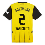 BVB home jersey 2425 for kids – 2 Yan Couto Borussia Dortmund Collection | Official Merchandise