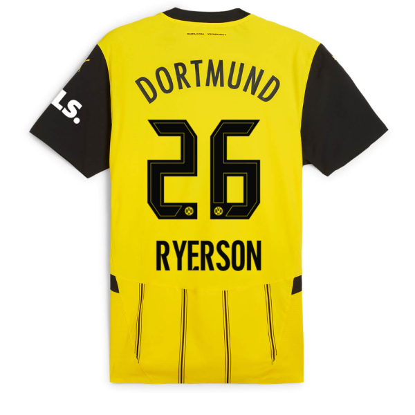 BVB home jersey 2425 for kids – 26 Ryerson Borussia Dortmund Collection | Official Merchandise
