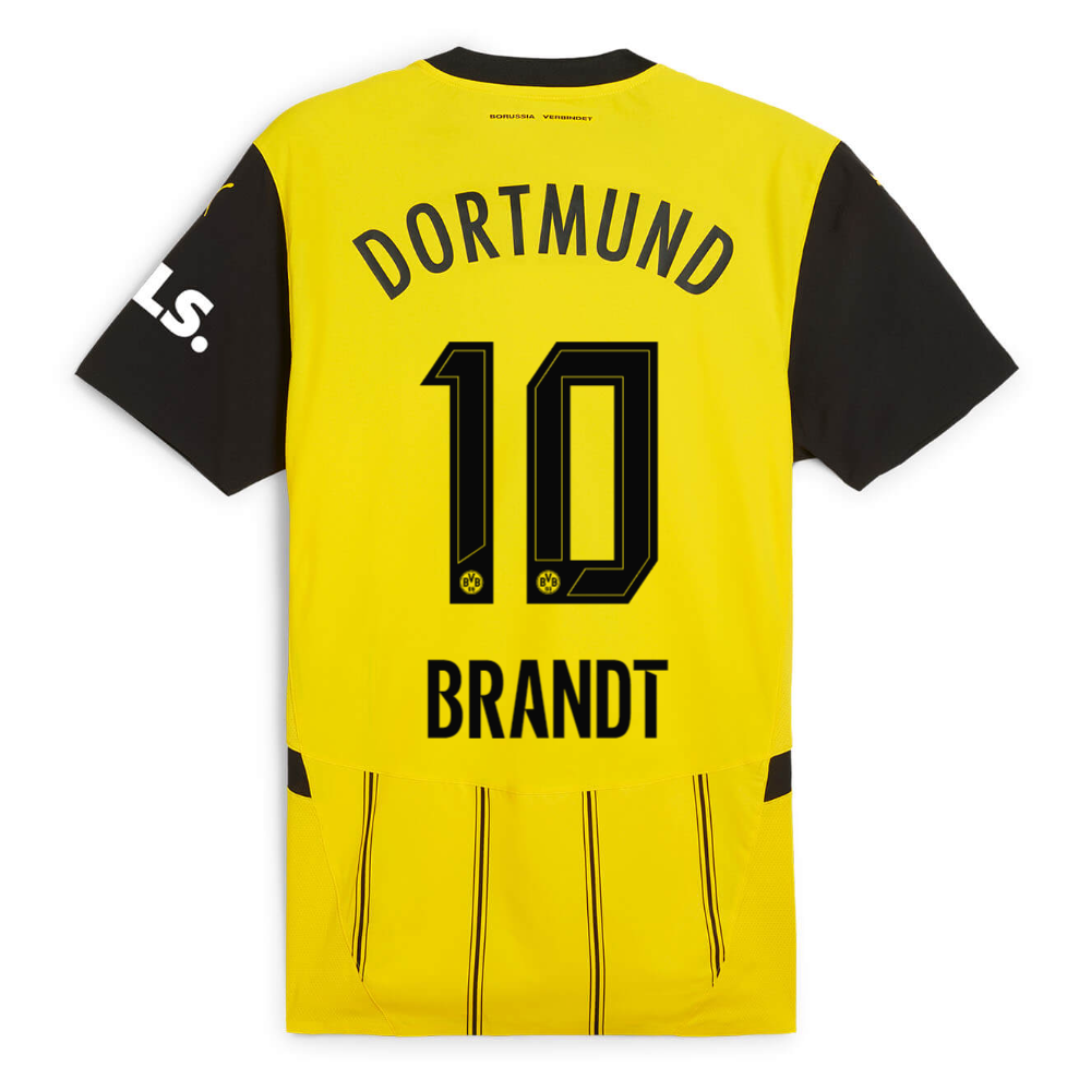 BVB home jersey 2425 for women – 10 Brandt Borussia Dortmund Collection | Official Merchandise