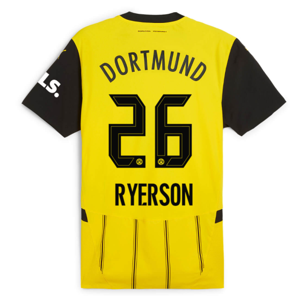 BVB home jersey 2425 for women – 26 Ryerson Borussia Dortmund Collection | Official Merchandise