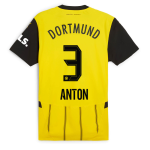 BVB home jersey 2425 for women – 3 Anton Borussia Dortmund Collection | Official Merchandise
